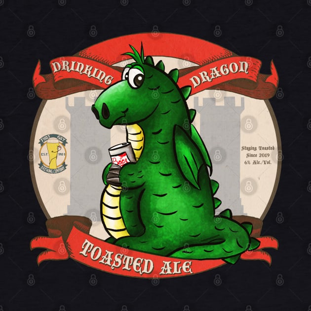 Drinking Dragon Toasted Ale by ArtsofAll